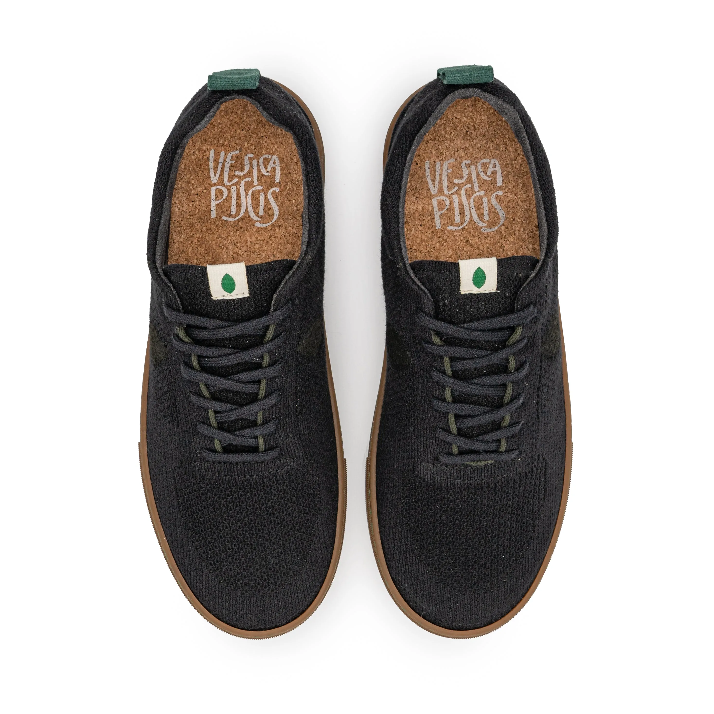 Vegan sneaker black DAV004