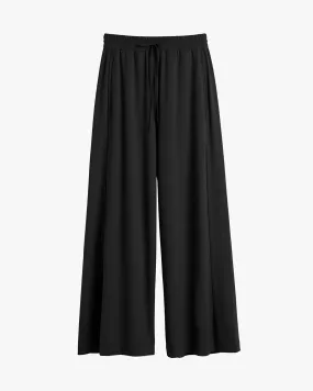 Wide-Leg Drawstring Pant