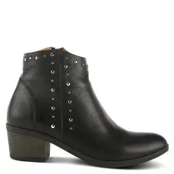 WILDWEST BOOTS - BLACK LEATHER