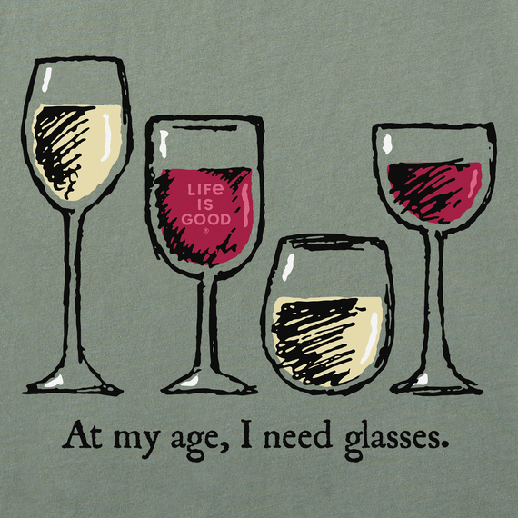 Women's I Need Wine Glasses Short Sleeve  Tee