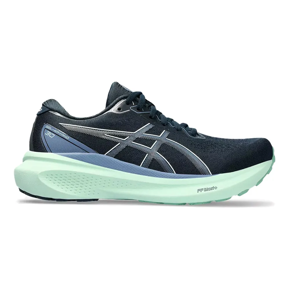 Women's Asics GEL-Kayano 30, French Blue/Denim Blue, 11 D Wide