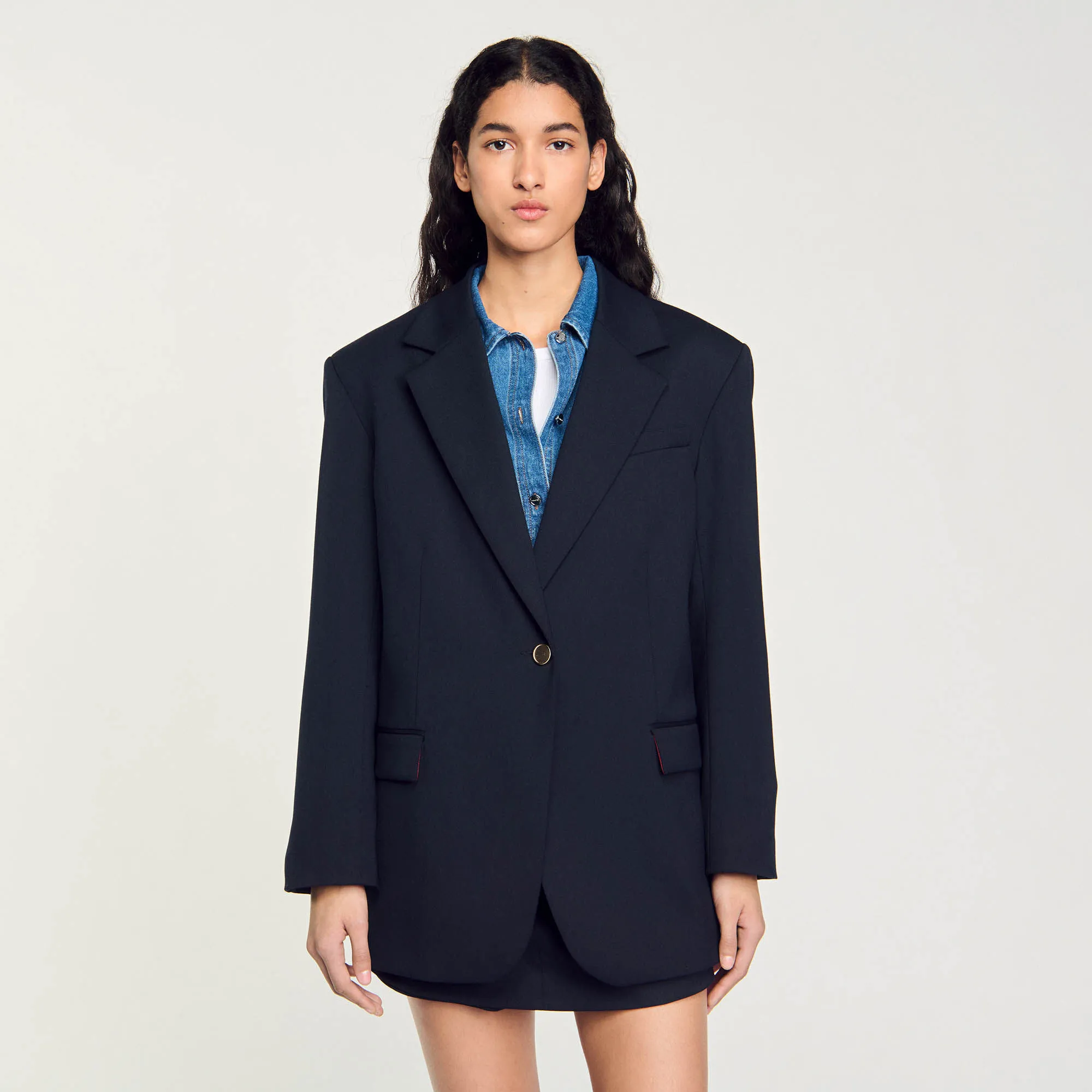 Wool suit jacket