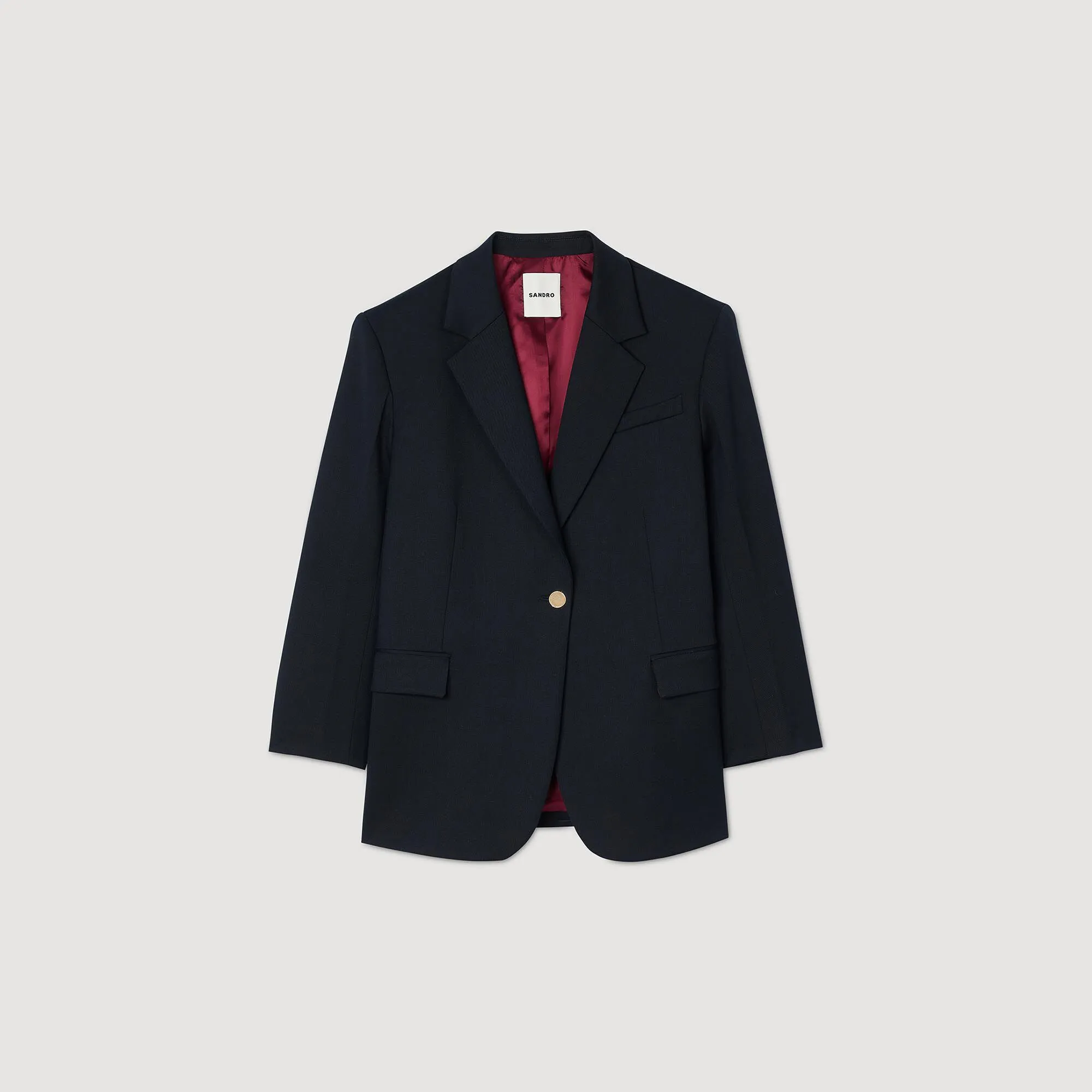 Wool suit jacket