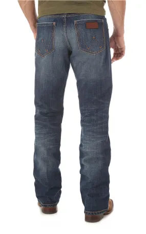 Wrangler Retro Men's Jackson Hole Medium Wash Relaxed Fit Boot Cut Jean - Extended Sizes (44-46)