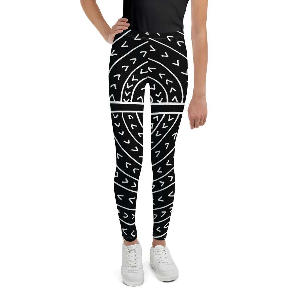 Youth Leggings The Vowel O