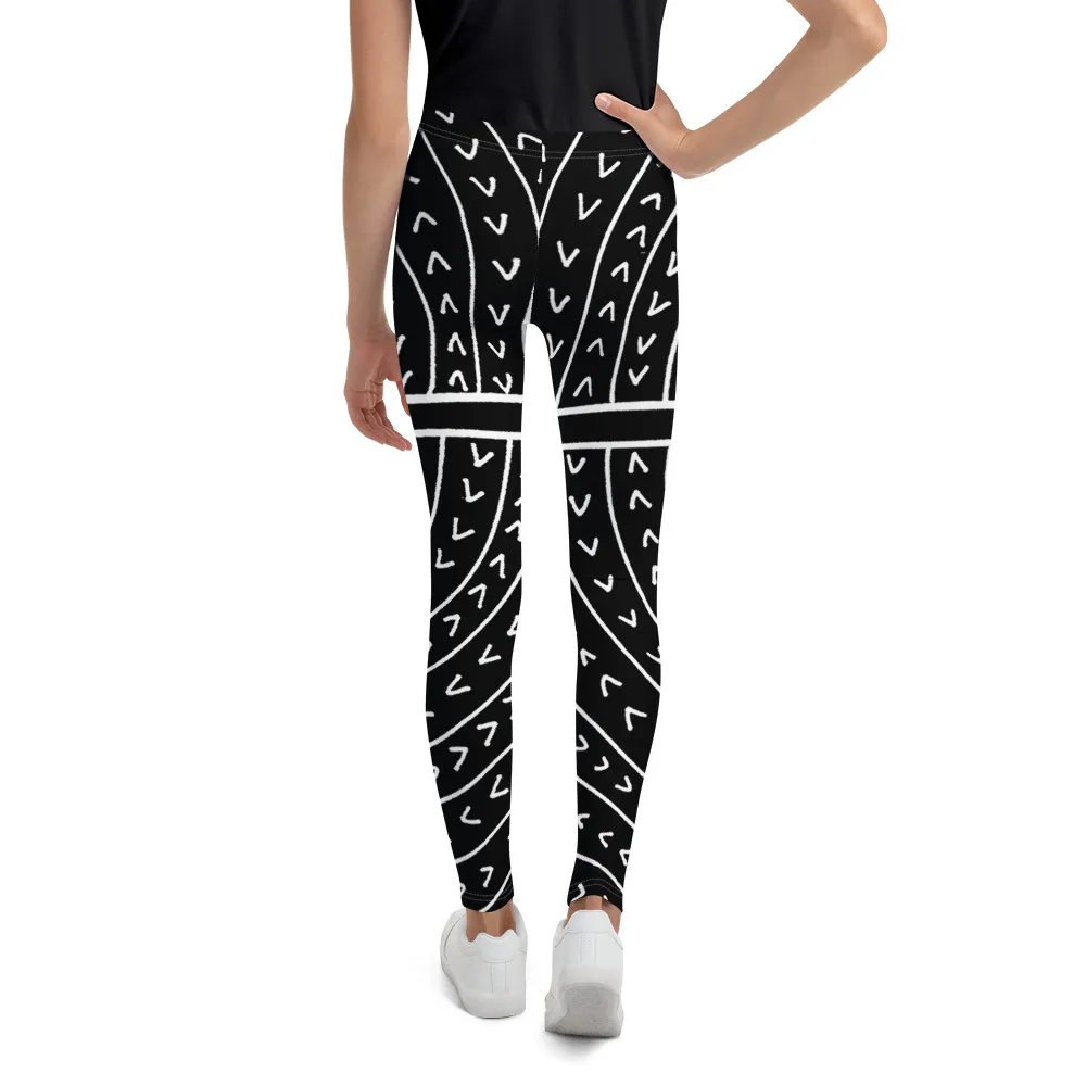 Youth Leggings The Vowel O