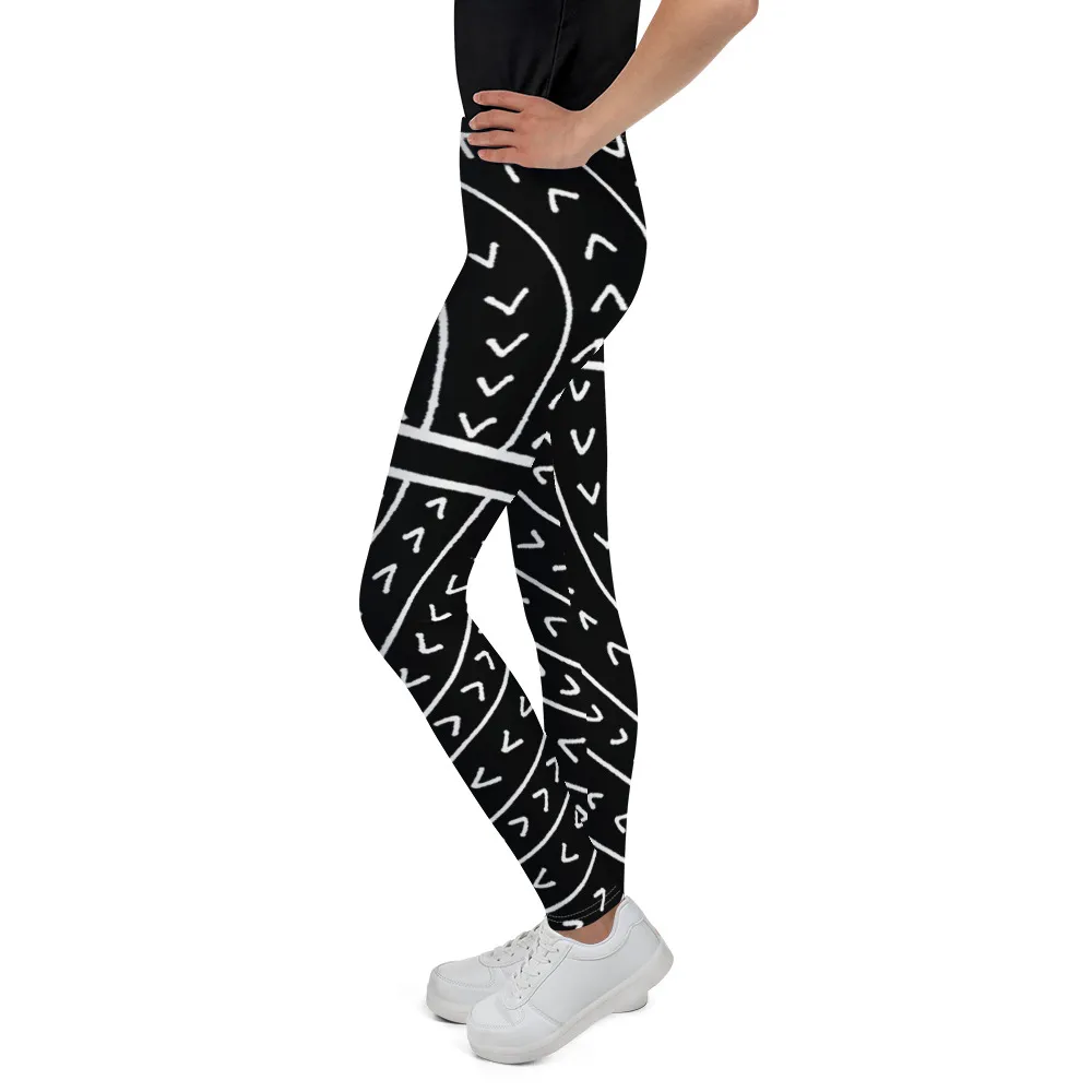 Youth Leggings The Vowel O